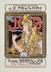Papier à cigarettes Job (Alfons Mucha) - Muzeo.com