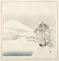 Paysage enneigé (Takahashi Hiroaki) - Muzeo.com
