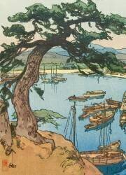 Petit port (Hiroshi Yoshida) - Muzeo.com