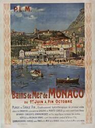 P.L.M. Bains de mer de Monaco [...] (Rafael de Ochoa y Madrazo) - Muzeo.com