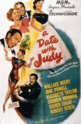 Poster for 'A Date with Judy' (anonyme) - Muzeo.com