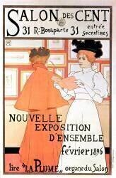 Salon des Cent (Armand Rassenfosse) - Muzeo.com