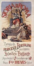 Storia di Roma narrata da Francesco Bertolini illustrata da Lodovico Pogliaghi... Milano F[rate]lli Treves Editori (Cariddi) - Muzeo.com