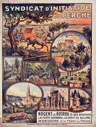 Syndicat d'initiative du Perche [...], Nogent-Le-Retrou et ses environs, La Ferté-Bernard, la forêt de Bellême, Mortagne et la forêt du Perche. Demandez partout le guide illustré du Perche (anonyme) - Muzeo.com