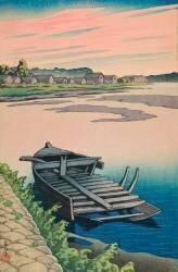 Tsuchizaki dans la préfecture d'Akita (Hasui Kawase) - Muzeo.com