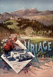 Uriage les Bains (Isère). (Hugo d'Alesi) - Muzeo.com