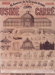 Usine Carré : serrurerie artistique, constructions & charpentes en fer (Jules Chéret) - Muzeo.com