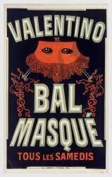 Valentino, Bal masqué (Jules Chéret) - Muzeo.com