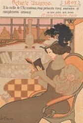 Voeux de Nouvel An 1897 d'Octave Uzanne (Georges de Feure) - Muzeo.com