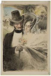 Voyage de noces (Charles Léandre) - Muzeo.com