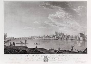Vue de la Ville d'Orléans (Benedict Piringer) - Muzeo.com