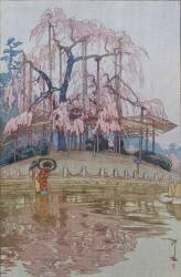 Yozakura sous la pluie (Hiroshi Yoshida) - Muzeo.com