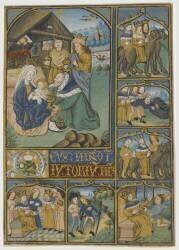 Adoration des mages (anonyme) - Muzeo.com