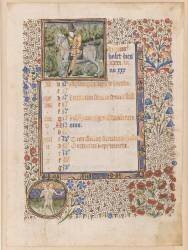 Calendrier d'un livre d'heures : mois de mai (anonyme) - Muzeo.com