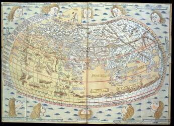 Carte du monde (Ptolemy) - Muzeo.com