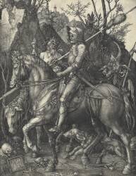 Le Chevalier, la Mort et le Diable (Albrecht Dürer) - Muzeo.com