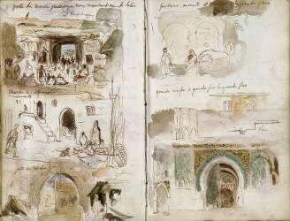 Album d'Afrique du Nord et d'Espagne (Eugène Delacroix) - Muzeo.com