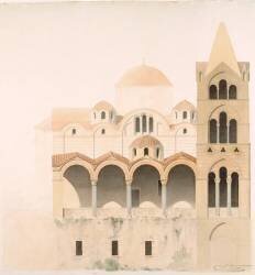 Album de Grèce, Mistra : l'église Saint-Jean (Louis Boitte) - Muzeo.com