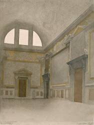 Album des vues de Rome : la Sala Regia, vue générale (Louis Boitte) - Muzeo.com