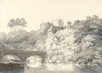 Château de Tonbridge (Joseph Mallord William Turner) - Muzeo.com