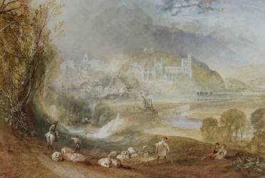 Château et ville d'Arundel (Joseph Mallord William Turner) - Muzeo.com