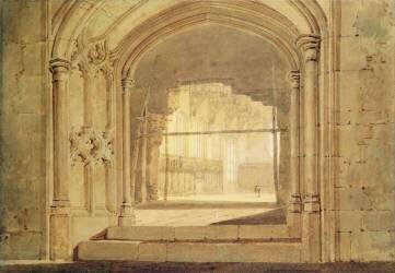Christchurch Hall (Joseph Mallord William Turner) - Muzeo.com