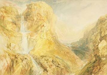 Chute de Mossdale, Yorkshire (Joseph Mallord William Turner) - Muzeo.com