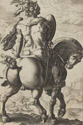 Cycle des Héros romains : Titus Manlius (Hendrick Goltzius) - Muzeo.com