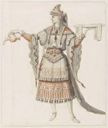 Dessin de costume (Jean Berain Père) - Muzeo.com