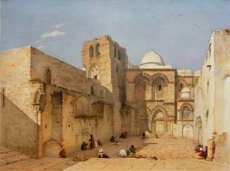 Église du Saint-Sépulcre à Jérusalem (Leander Russ) - Muzeo.com