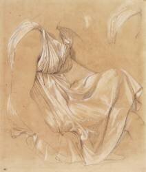 Etude de femme assise (Jean-Auguste-Dominique Ingres) - Muzeo.com