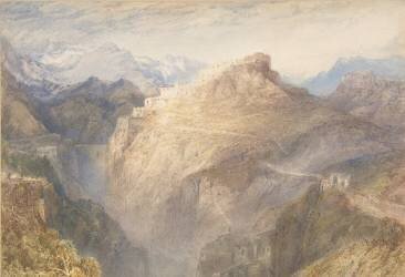 Fort de l'Essillon (Joseph Mallord William Turner) - Muzeo.com