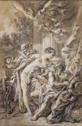 Hercule et Omphale (François Boucher) - Muzeo.com