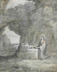 La Madeleine en prière (Claude Gellée) - Muzeo.com