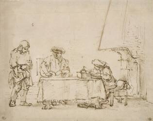 La Parabole des Talents (Rembrandt) - Muzeo.com
