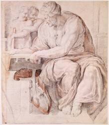La sibylle de Cumes d'après la chapelle Sixtine au Vatican (Pierre Paul Rubens) - Muzeo.com