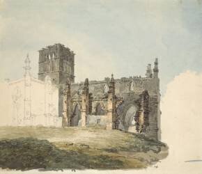 L'abbaye en ruine de Haddington (Joseph Mallord William Turner) - Muzeo.com