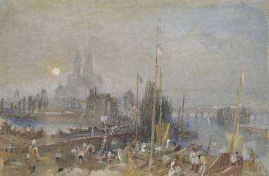 Le canal de la Loire et du Cher (Joseph Mallord William Turner) - Muzeo.com