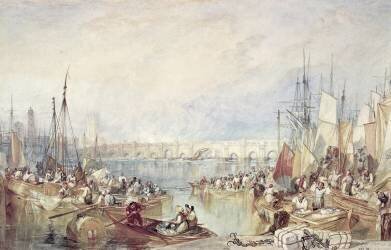 Le port de Londres (Joseph Mallord William Turner) - Muzeo.com