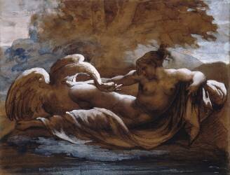 Léda et le cygne (Théodore Géricault) - Muzeo.com