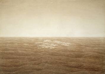 Mer au lever du soleil (Caspar David Friedrich) - Muzeo.com