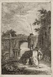 Planche 8 de Soirées à Rome (Hubert Robert) - Muzeo.com