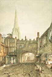 Porte du Close, à Salisbury (Joseph Mallord William Turner) - Muzeo.com