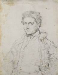 Portrait de Charles Robert Cockerell (Jean-Auguste-Dominique Ingres) - Muzeo.com