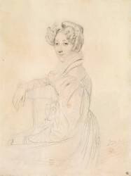 Portrait de la comtesse de Marcellus (Jean-Auguste-Dominique Ingres) - Muzeo.com