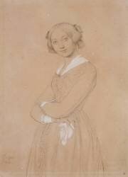 Portrait de la comtesse d’Haussonville (Jean-Auguste-Dominique Ingres) - Muzeo.com