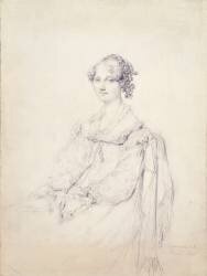 Portrait de l'Hon (Jean-Auguste-Dominique Ingres) - Muzeo.com