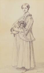 Portrait de Mademoiselle Marie Reiset (Jean-Auguste-Dominique Ingres) - Muzeo.com