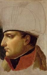 Portrait de Napoléon Ier. Etude pour 