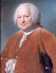 Portrait dit d'Alexandre Jean-Joseph Le Riche de La Pouplinière (1693-1762), fermier général (Quentin de La Tour) - Muzeo.com